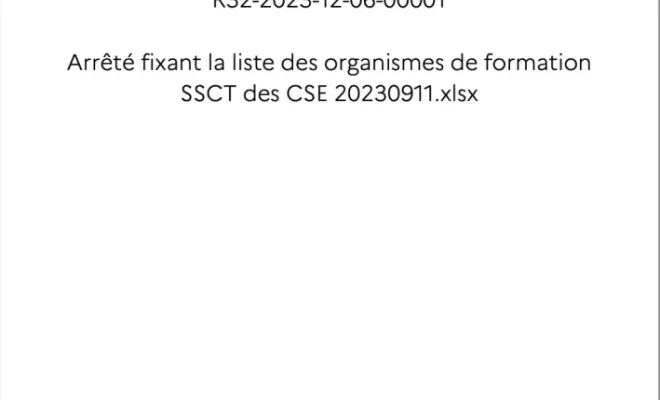 Formateur aux CSE et aux CSSCT, Lille, BFCI